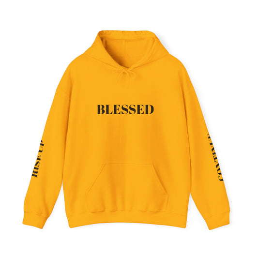 Unisex Blessed Phoenix Hoodie - Rise Up Motivational Sweatshirt