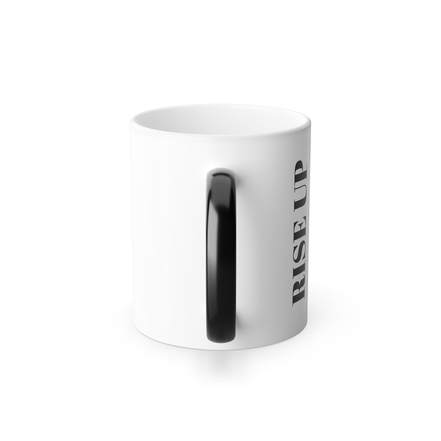 Color Morphing Mug - Phoenix Design with 'Rise Up' Text